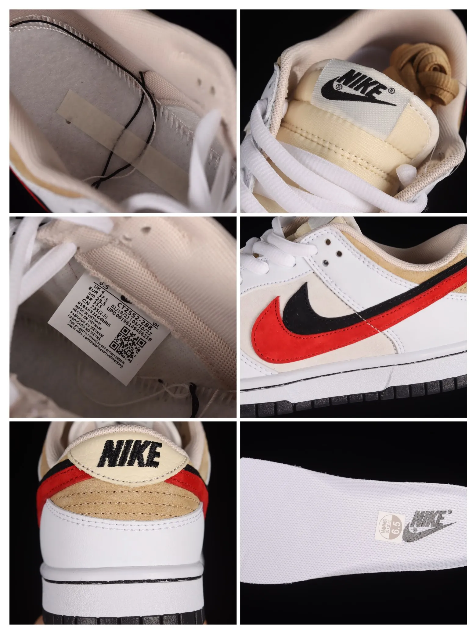 Exploring the Appeal of Fake Rep Replica Nike SB Dunk Low White Black Red CT2552 | YtaYta