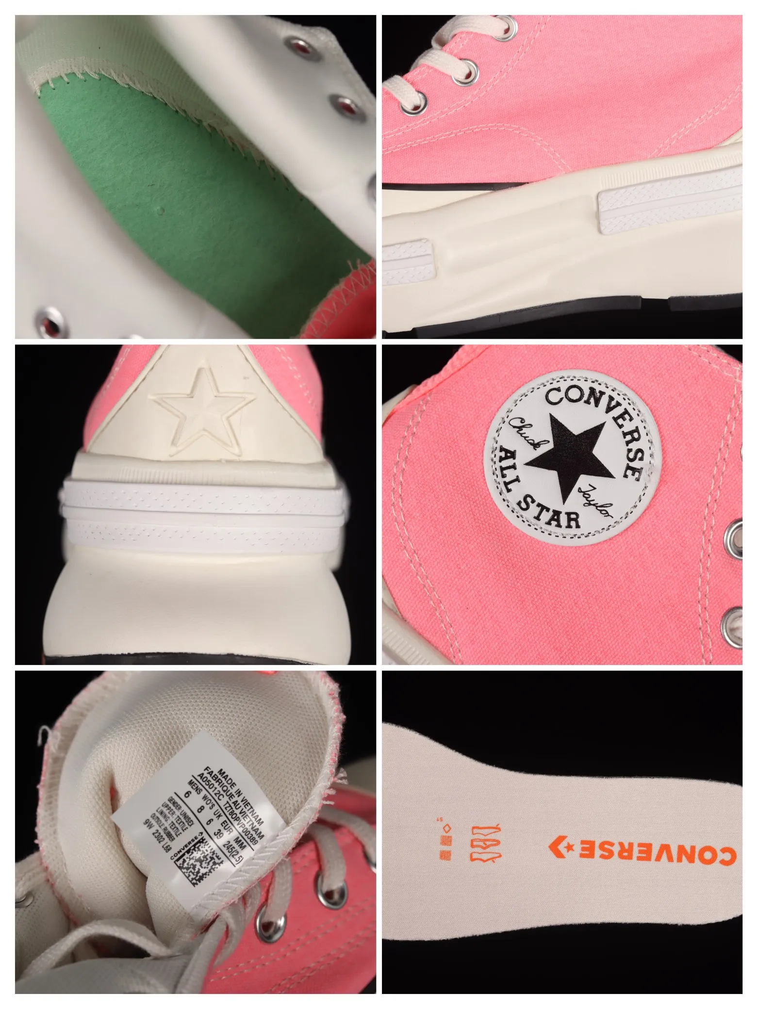 Converse Pink Run Star Legacy CX High Top Sneakers: Authentic vs. Replica | YtaYta