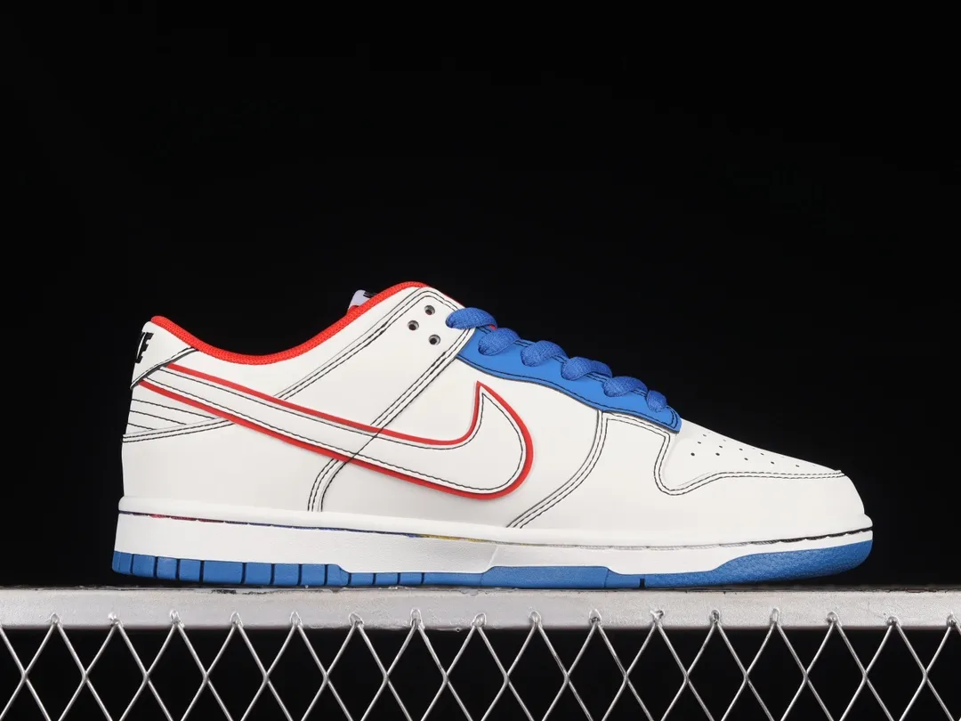 Nike Dunk Low Year of the Rabbit White Crimson Varsity Royal Replica | YtaYta