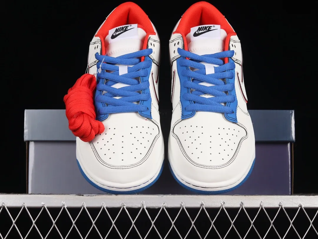 Nike Dunk Low Year of the Rabbit White Crimson Varsity Royal Replica | YtaYta