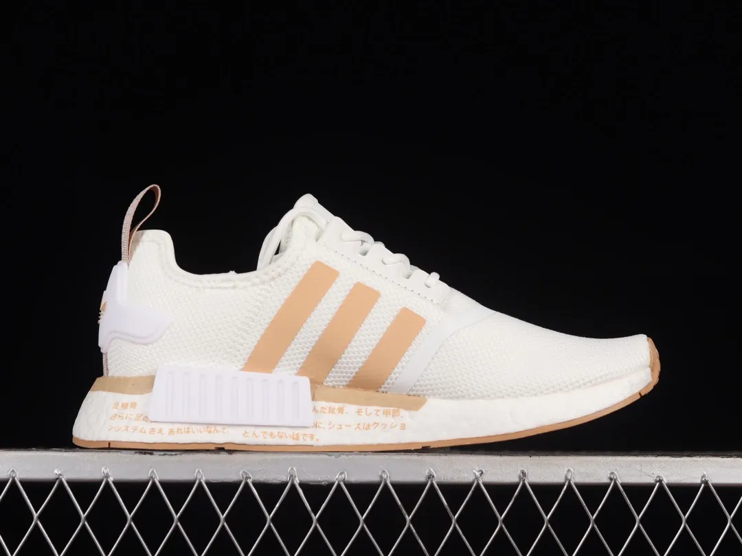 Adidas NMD_R1 Women's Shoes - Cloud White/Ash Pearl (Replica) | YtaYta