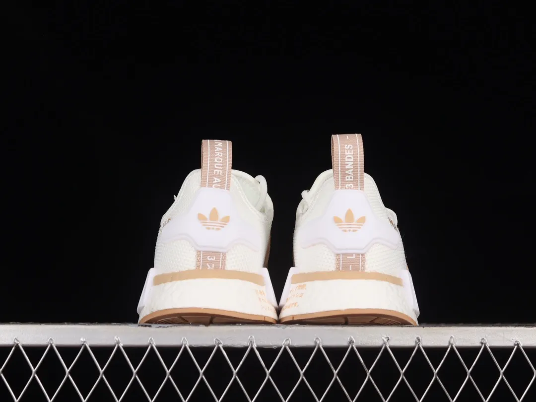 Adidas NMD_R1 Women's Shoes - Cloud White/Ash Pearl (Replica) | YtaYta