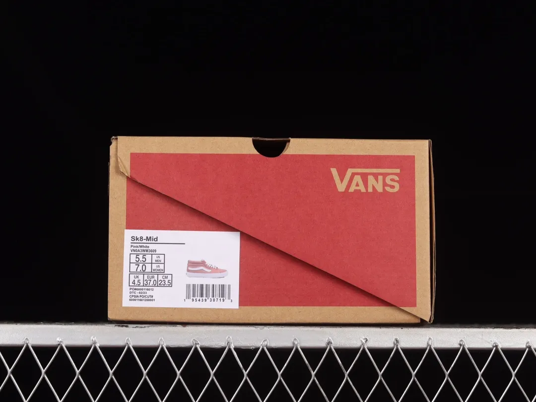 Vans Sk8-Hi Slim Sneakers Pink/White Replica Review | YtaYta