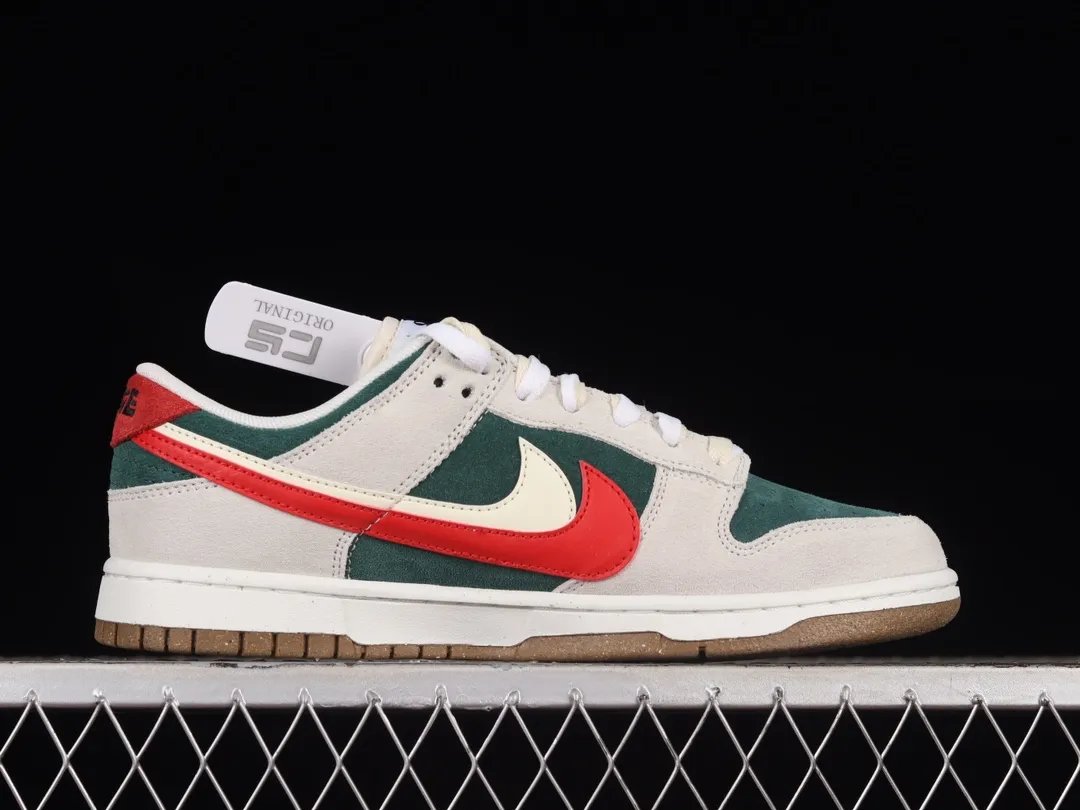 Nike SB Dunk Low SE 85 Sail Green Red DO9457-127 - Replica Review | YtaYta