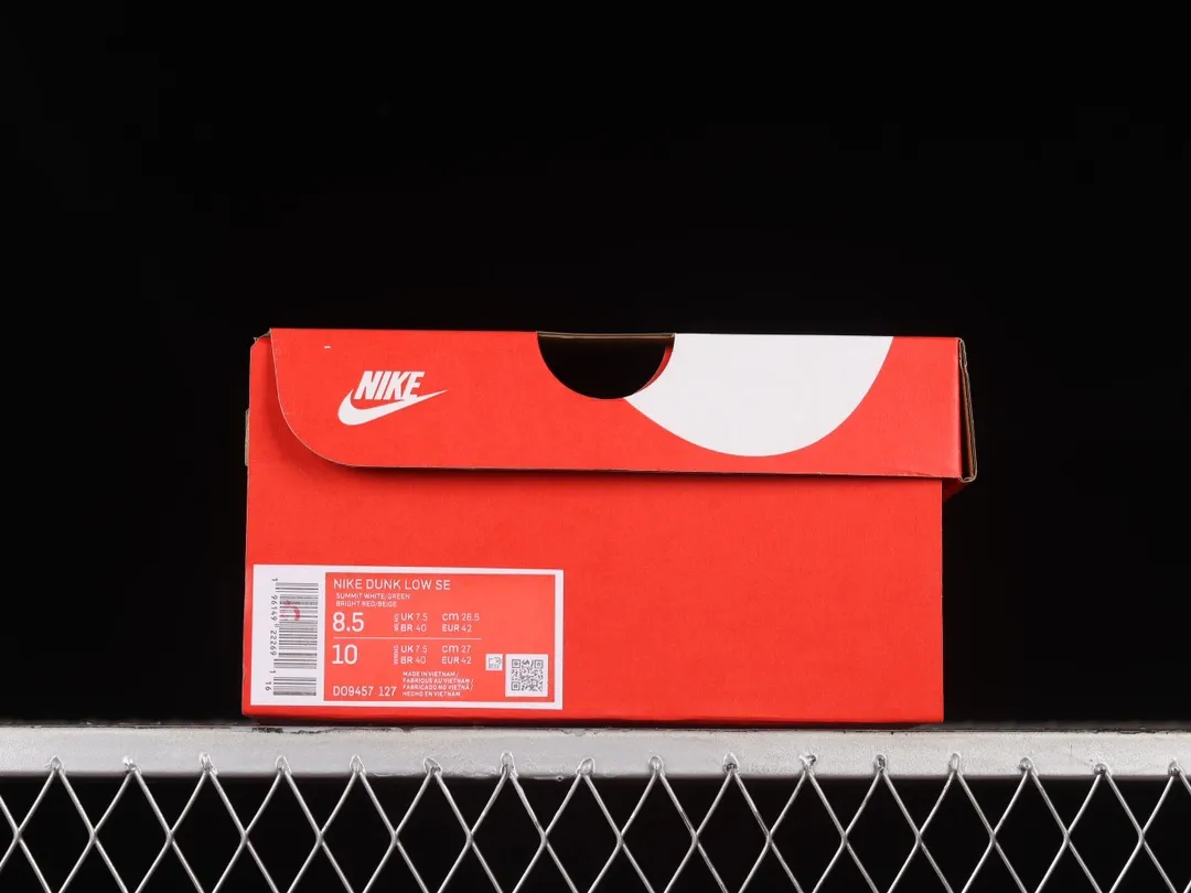 Nike SB Dunk Low SE 85 Sail Green Red DO9457-127 - Replica Review | YtaYta