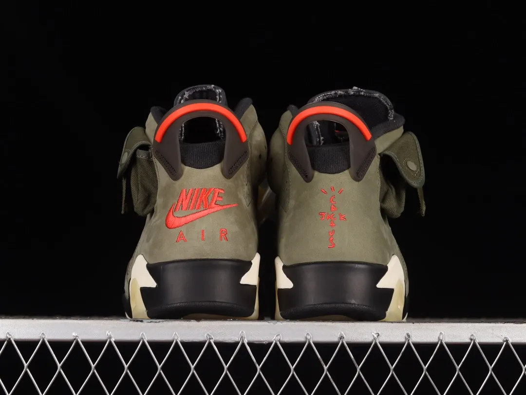 Exploring the World of Replica Travis Scott x Air Jordan 6 Retro 'Olive' Sneakers | YtaYta