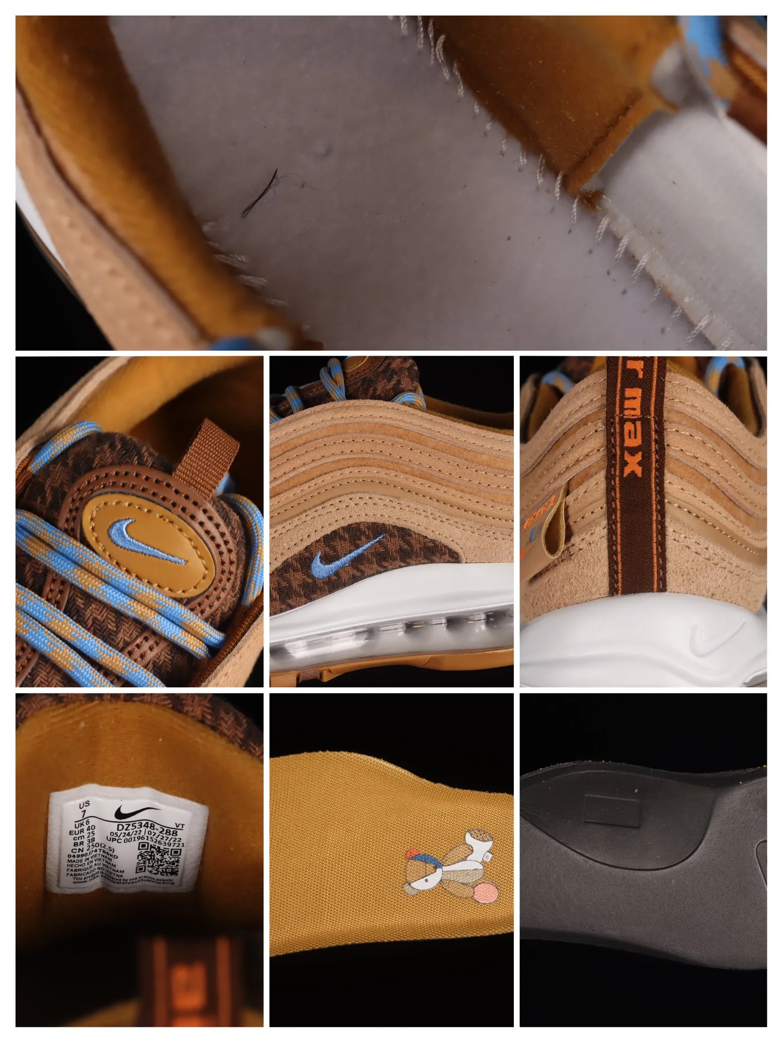 Exploring the Nike Air Max 97 Teddy Bear Replica - Praline/Desert Ocher/Pecan | YtaYta