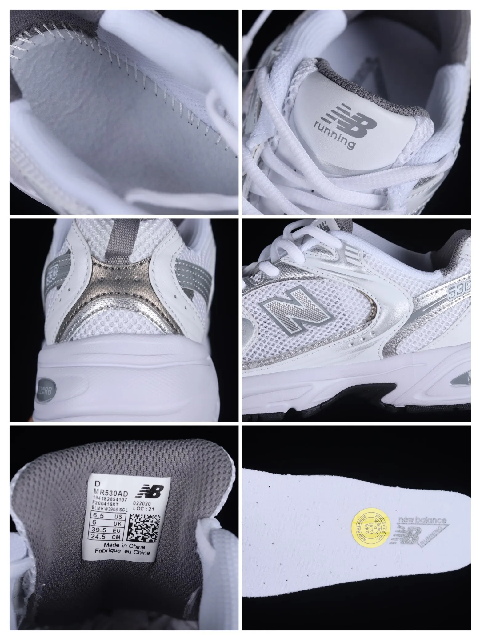 New Balance 530 White Silver MR530AD Replica: A Detailed Review | YtaYta