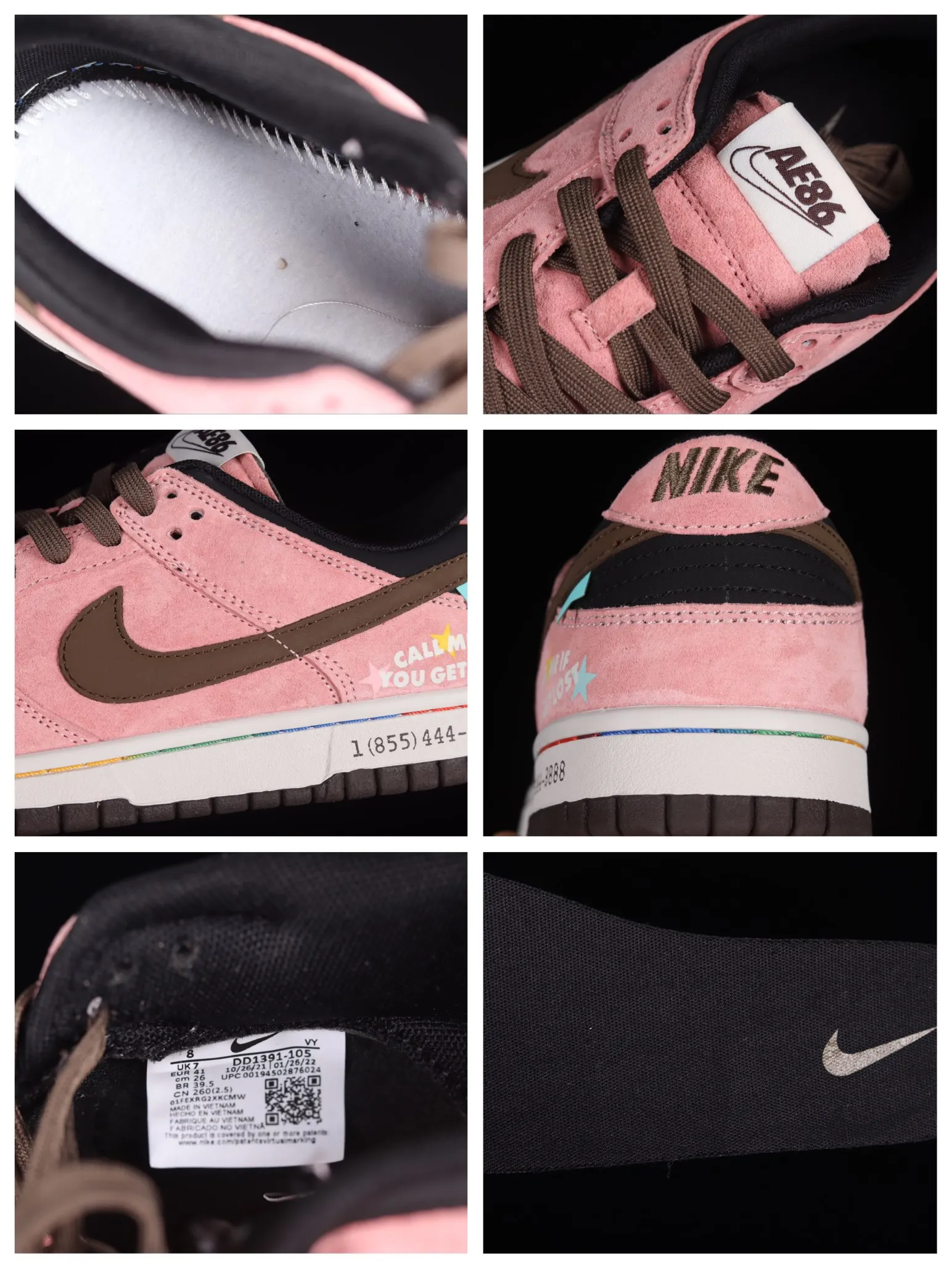 Nike SB Dunk Low AE86 Black Pink Brown - A Replica Review | YtaYta