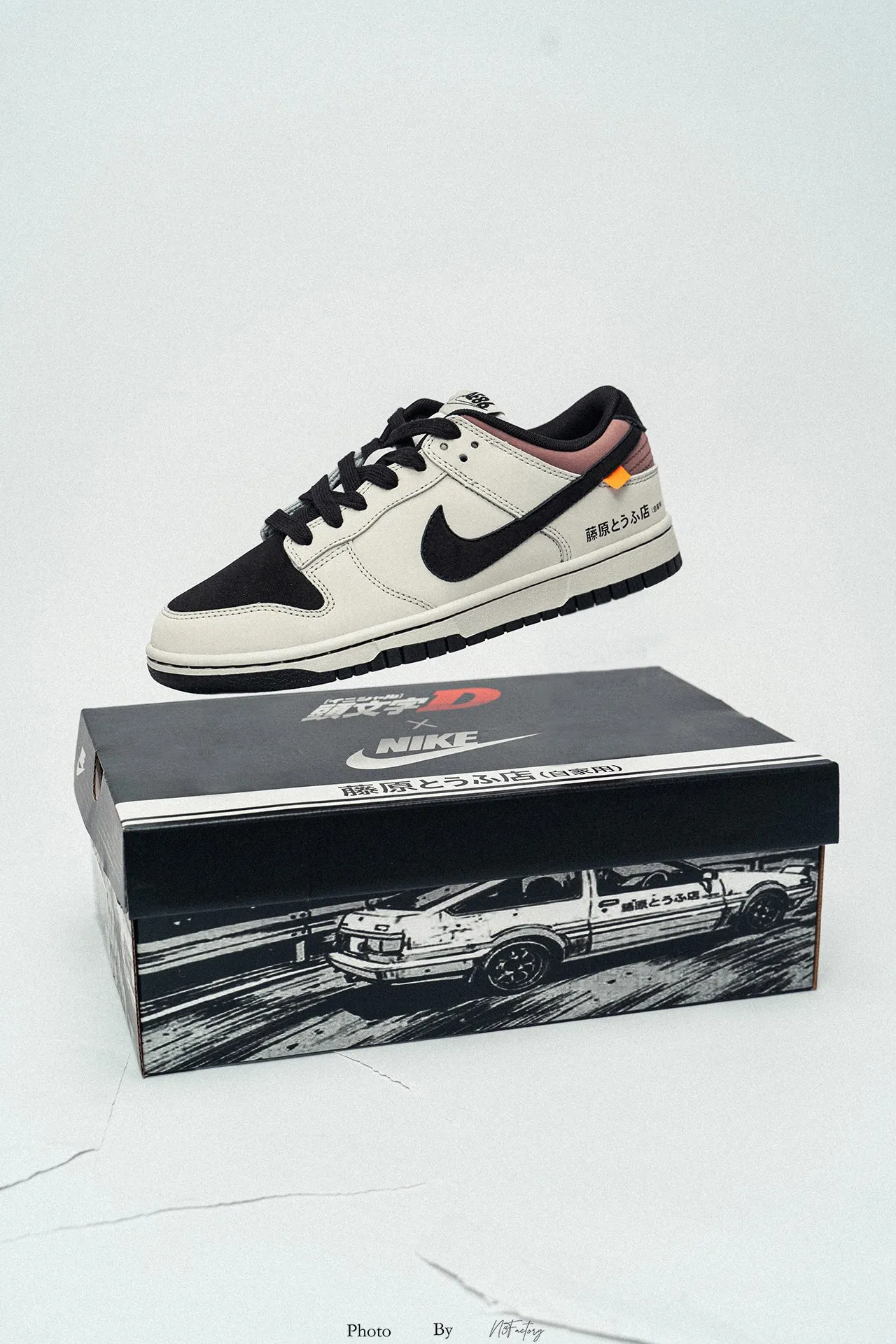 Nike Dunk Low x Initial D AE86 Custom: Unisex, Limited Edition | YtaYta