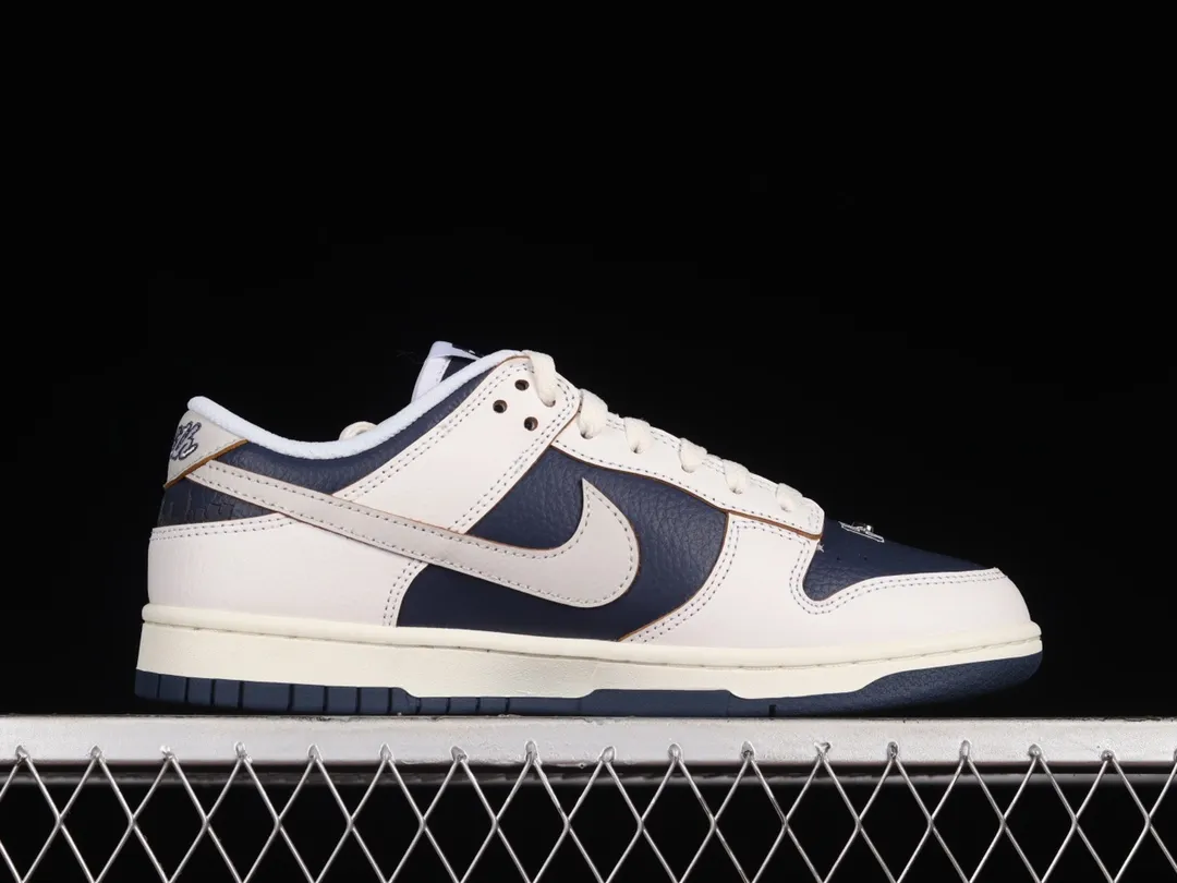 Nike Dunk Low SB x HUF New York 2022 - White/Navy Blue Review | YtaYta