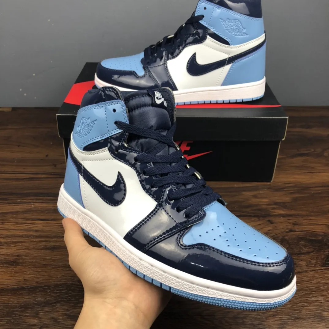 Air Jordan 1 Retro High UNC Patent Blue Chill: The Ultimate Women's Sneaker | YtaYta