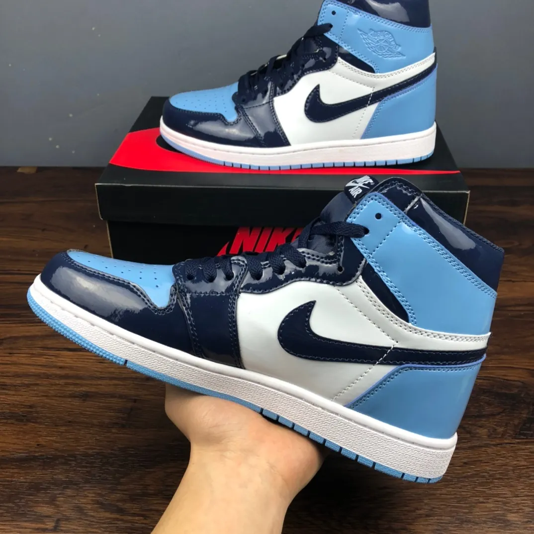 Air Jordan 1 Retro High UNC Patent Blue Chill: The Ultimate Women's Sneaker | YtaYta