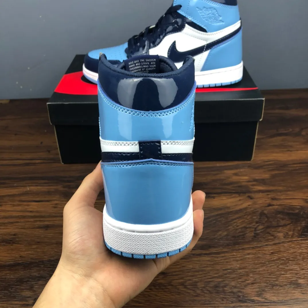 Air Jordan 1 Retro High UNC Patent Blue Chill: The Ultimate Women's Sneaker | YtaYta