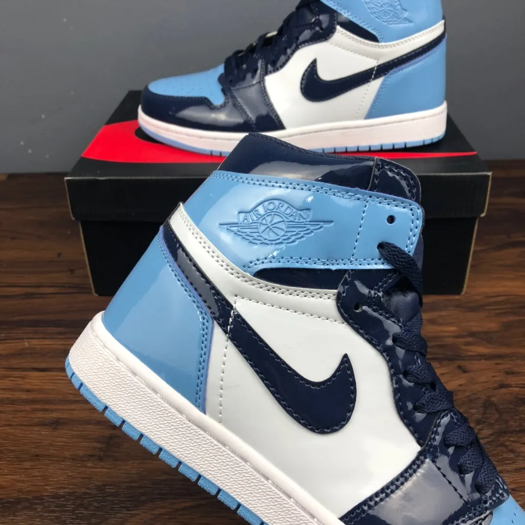 Air Jordan 1 Retro High UNC Patent Blue Chill: The Ultimate Women's Sneaker | YtaYta