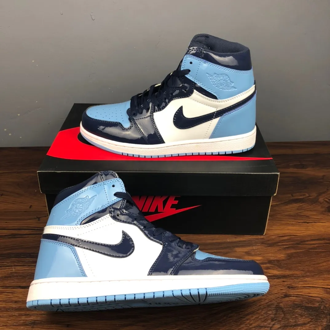 Air Jordan 1 Retro High UNC Patent Blue Chill: The Ultimate Women's Sneaker | YtaYta