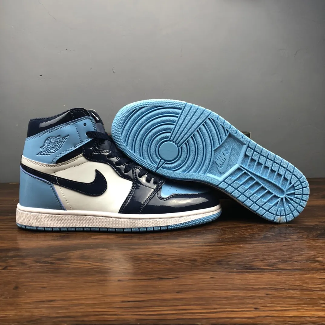 Air Jordan 1 Retro High UNC Patent Blue Chill: The Ultimate Women's Sneaker | YtaYta