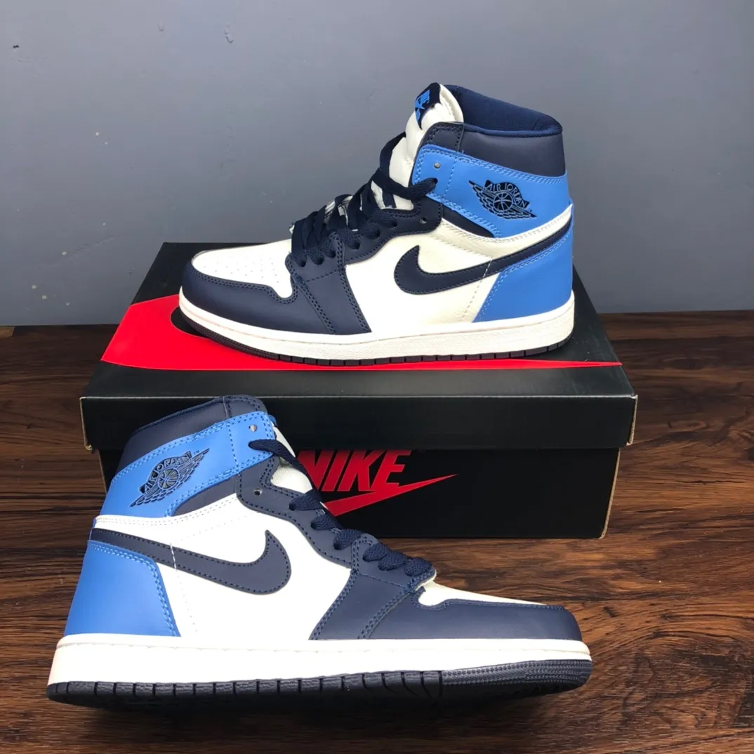 Air Jordan 1 Retro High 'Obsidian UNC' - The Replica Review | YtaYta