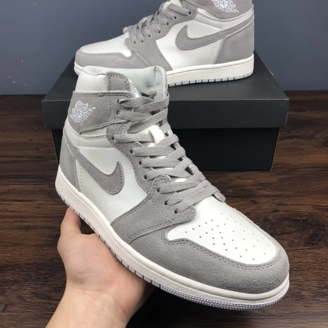 Air Jordan 1 Retro High Pale Ivory Atmosphere Gray Review | YtaYta