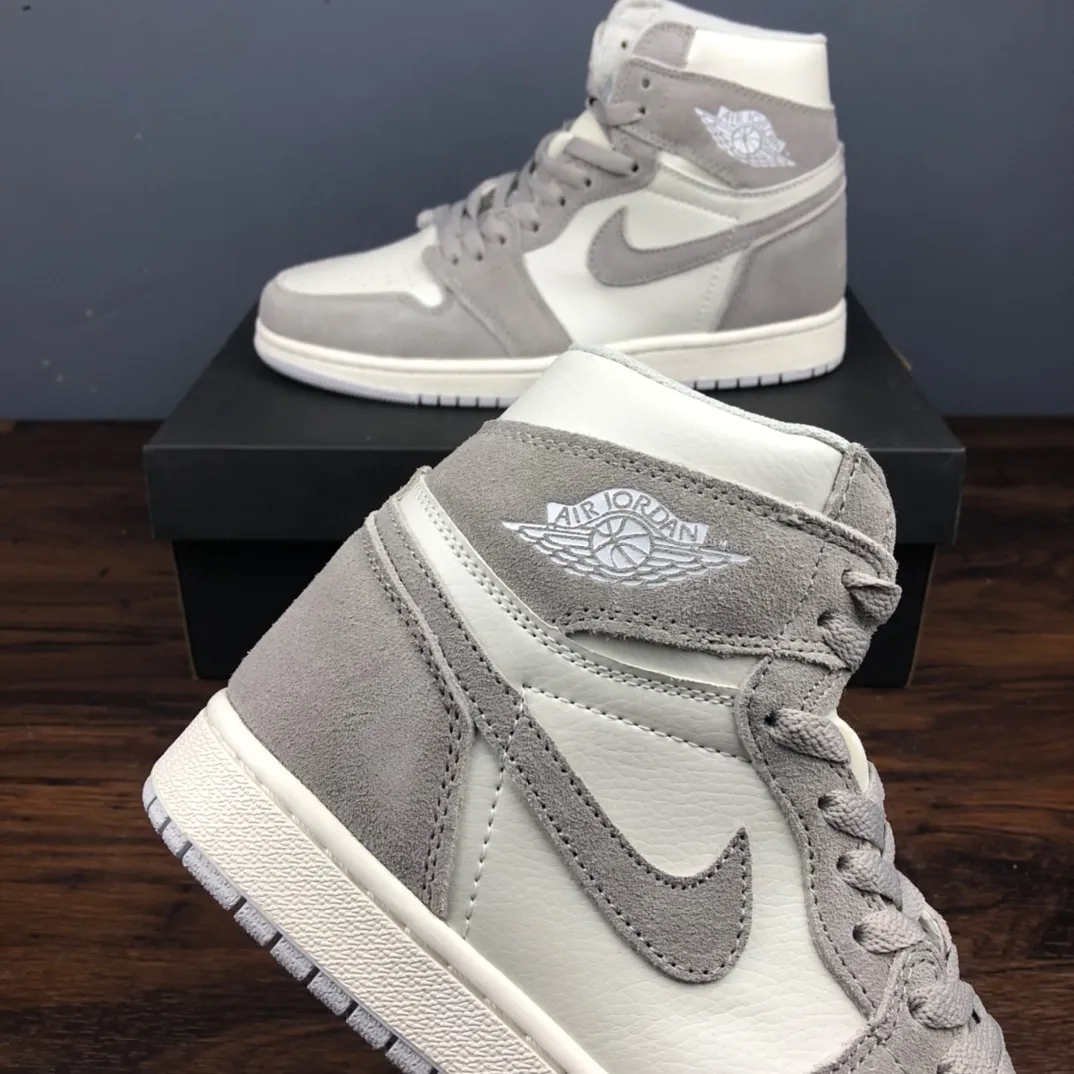 Air Jordan 1 Retro High Pale Ivory Atmosphere Gray Review | YtaYta