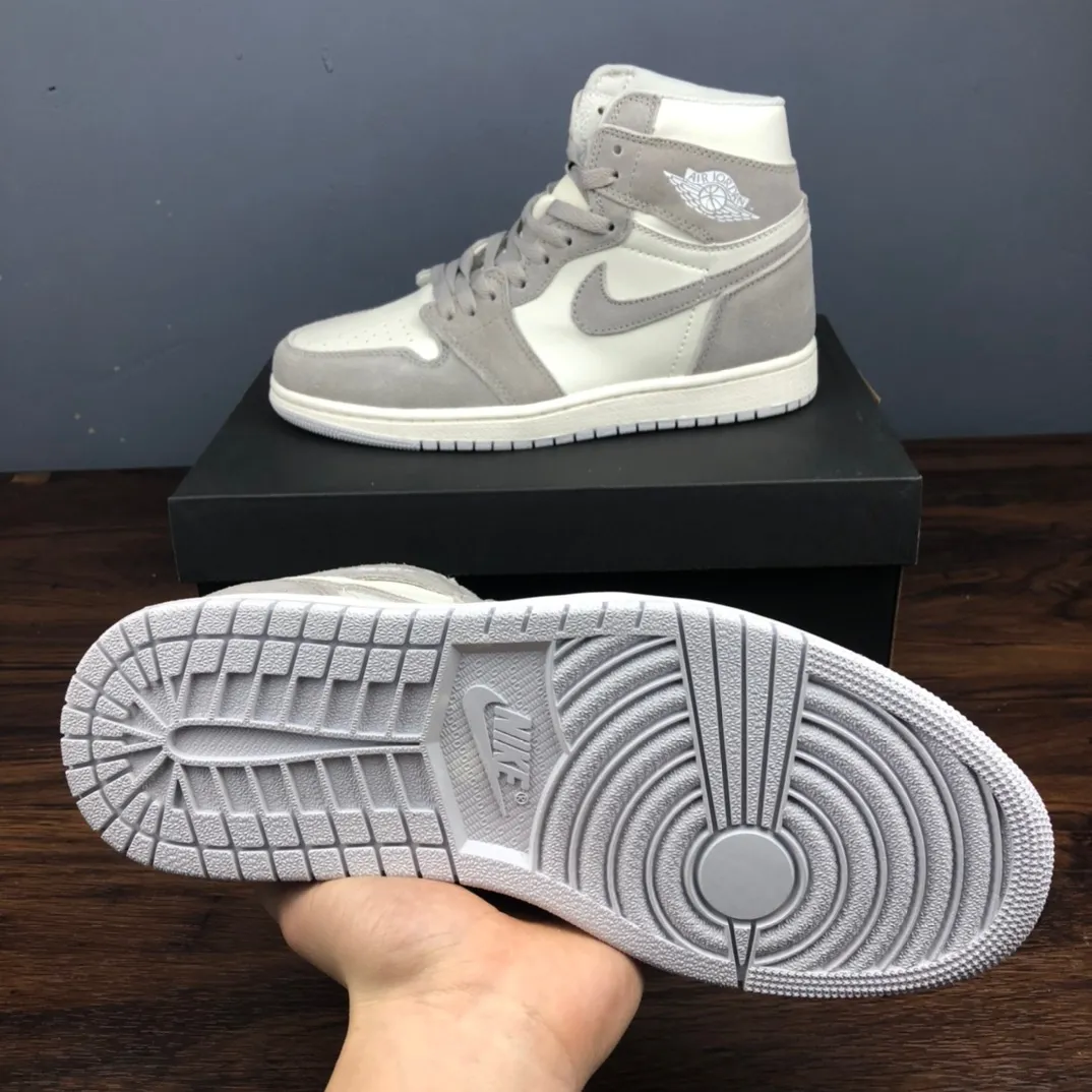 Air Jordan 1 Retro High Pale Ivory Atmosphere Gray Review | YtaYta