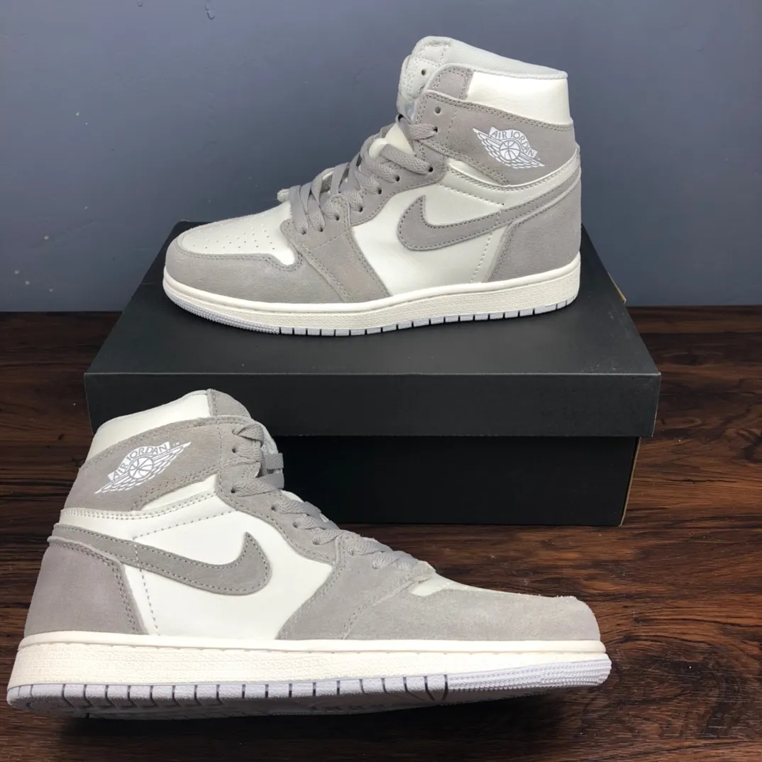 Air Jordan 1 Retro High Pale Ivory Atmosphere Gray Review | YtaYta