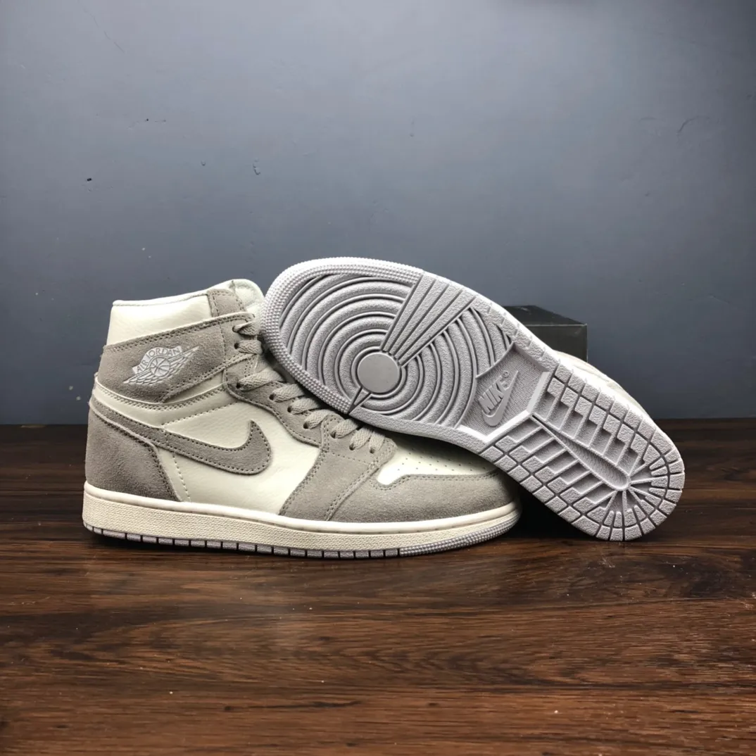 Air Jordan 1 Retro High Pale Ivory Atmosphere Gray Review | YtaYta