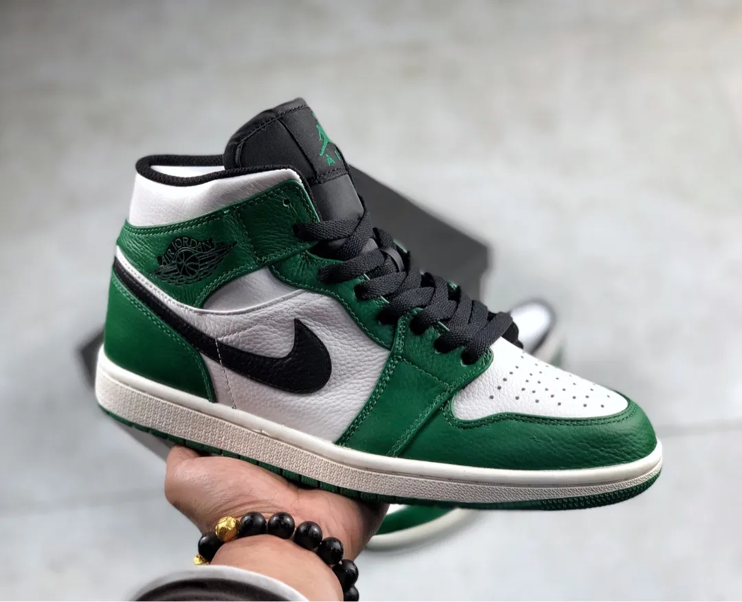 Air Jordan 1 Mid 'Pine Green' - A Classic Revamped | YtaYta