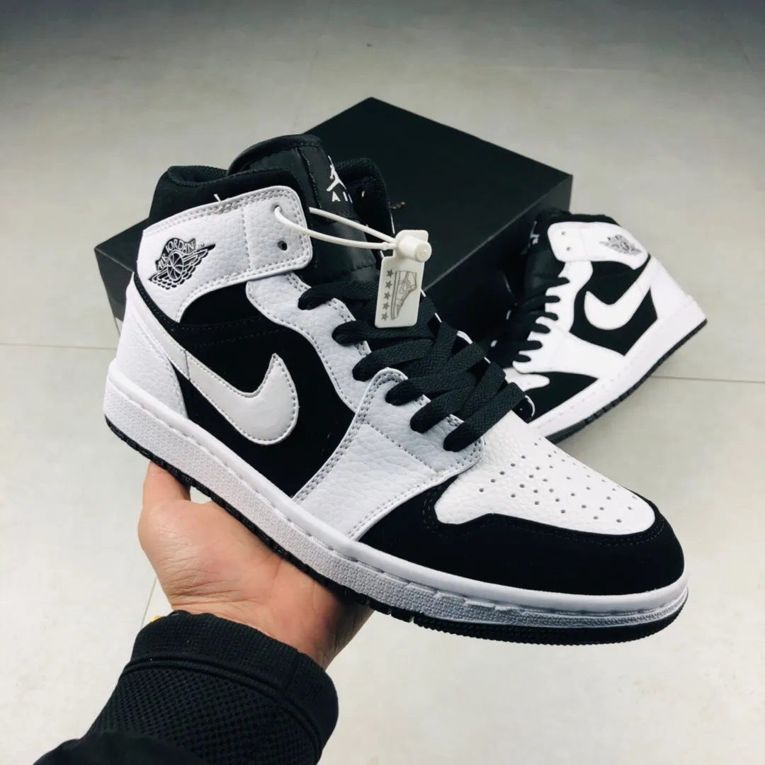 Air Jordan 1 Mid Panda White-Black: Iconic Style and Versatility | YtaYta