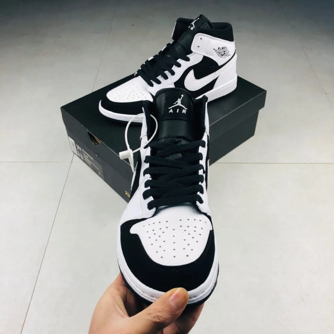 Air Jordan 1 Mid Panda White-Black: Iconic Style and Versatility | YtaYta