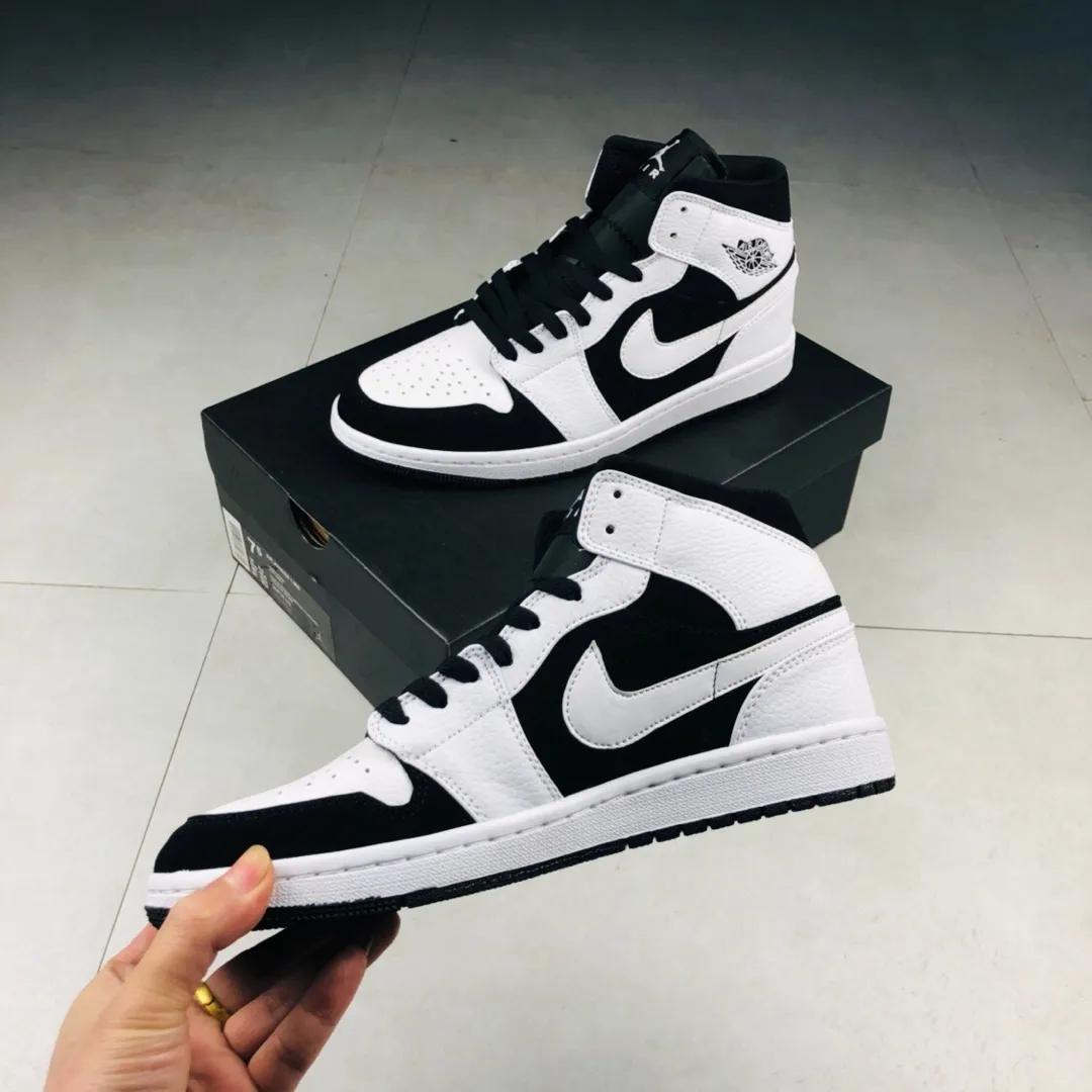 Air Jordan 1 Mid Panda White-Black: Iconic Style and Versatility | YtaYta