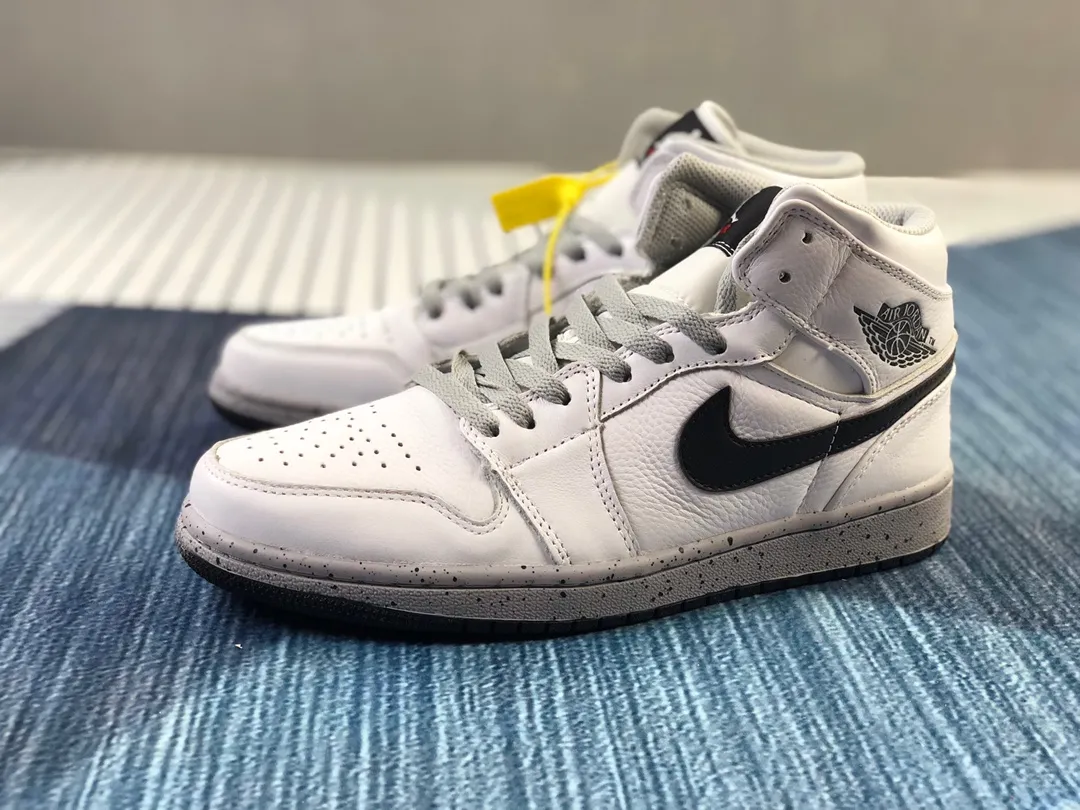 Air Jordan 1 Mid White Cement: The Perfect Blend of Style and Comfort | YtaYta