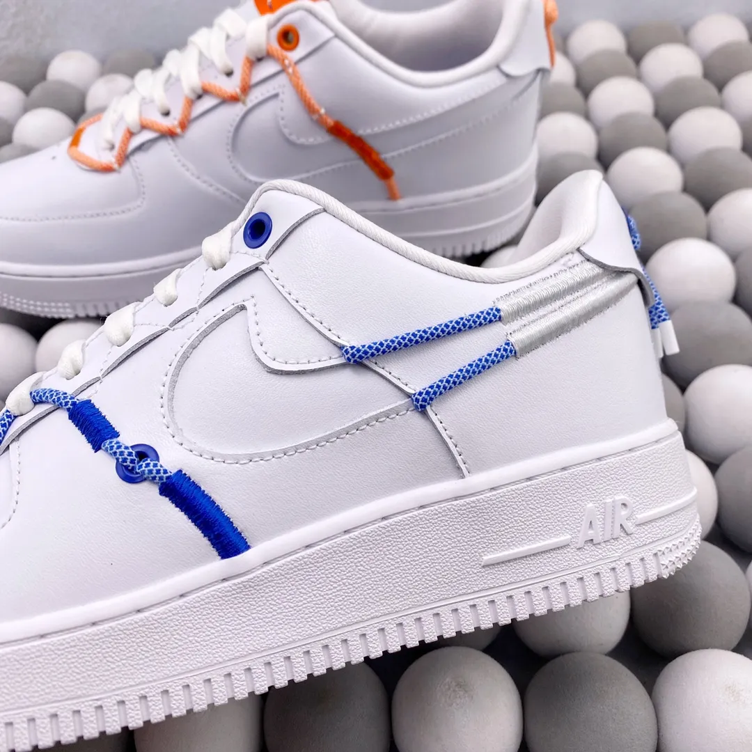 Nike Wmns Air Force 1 '07 LX 'White Safety Orange' - Authentic Sneaker Review | YtaYta