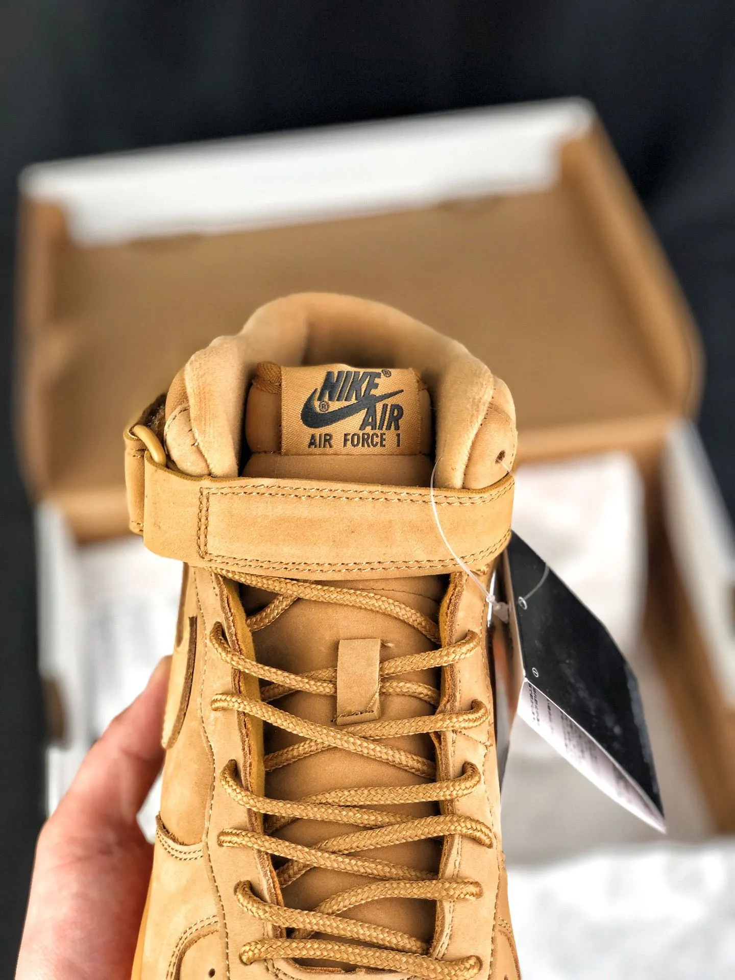 Nike Air Force 1 Mid '07 Wheat - Authentic Brown/Tan Sneakers | YtaYta