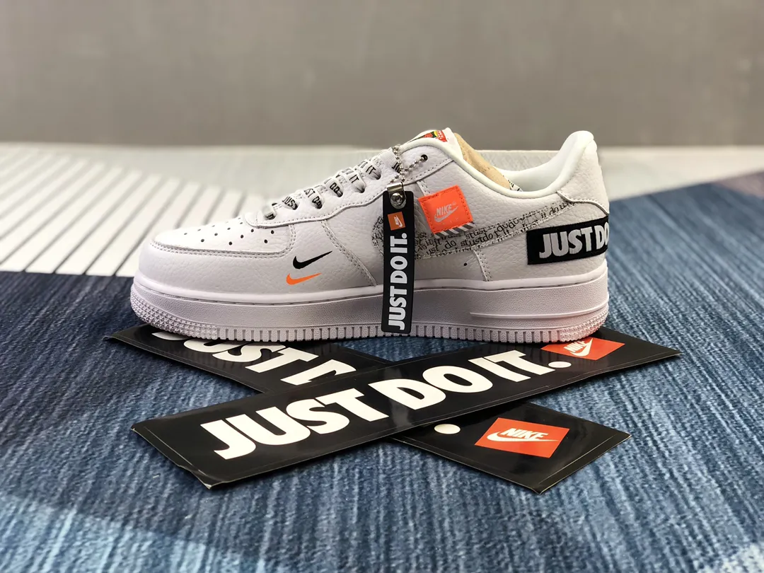 Nike Air Force 1 Just Do It Pack White Black Orange Replica | YtaYta