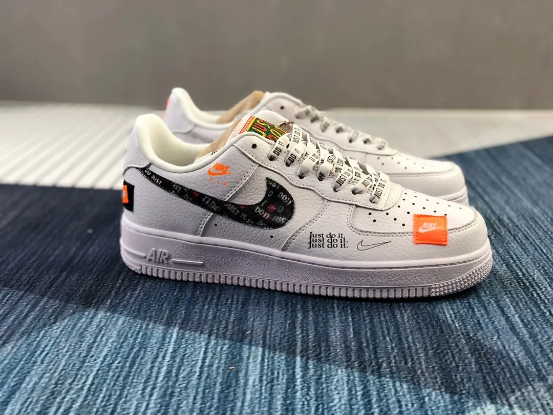 Nike Air Force 1 Just Do It Pack White Black Orange Replica | YtaYta