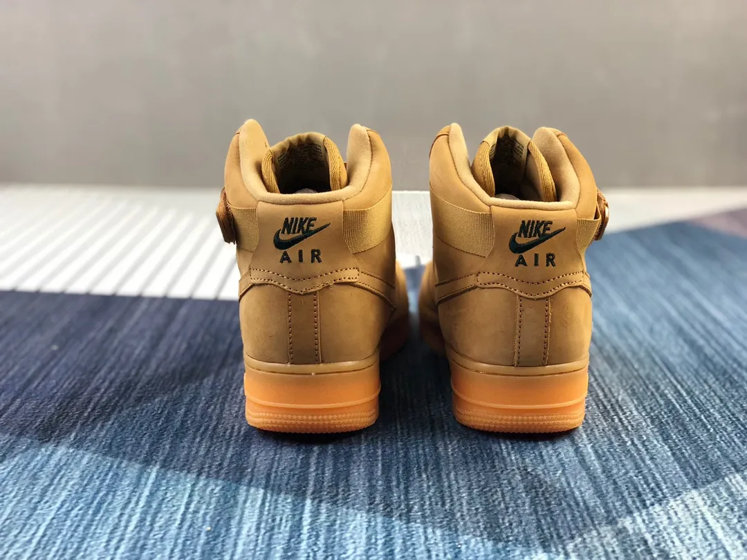 Nike Air Force 1 High WB GS 'Flax' | Tan | Kid's Size 4 Review | YtaYta