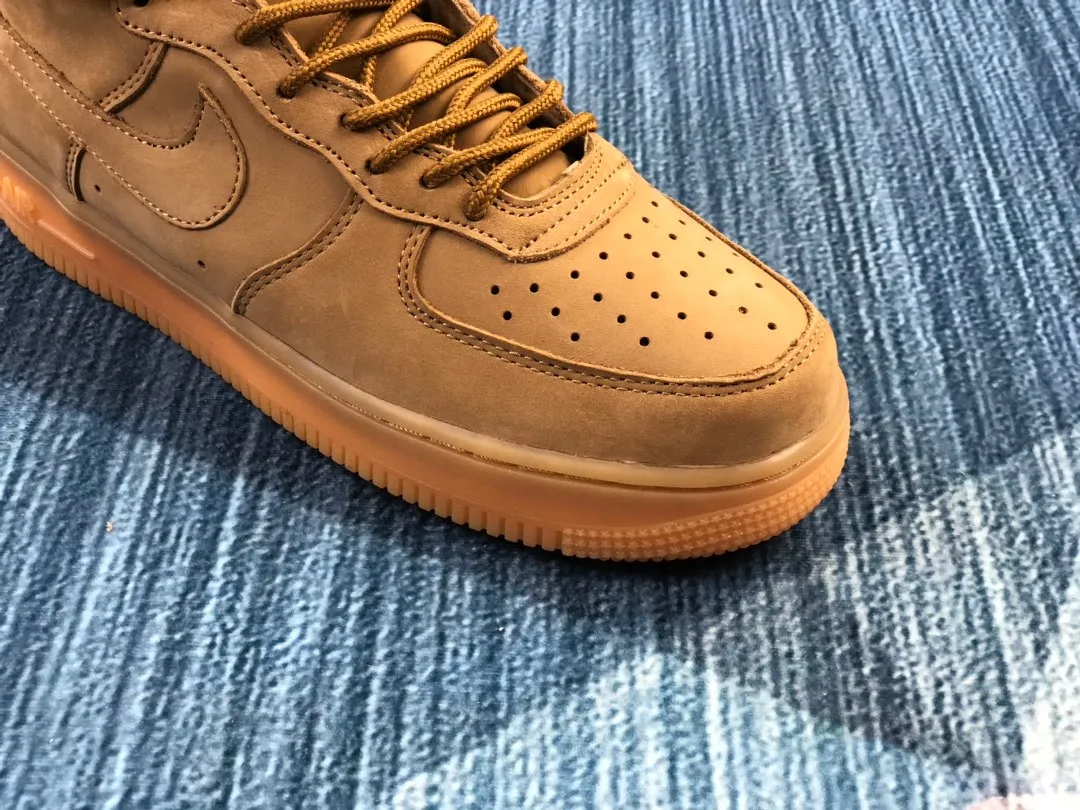 Nike Air Force 1 High WB GS 'Flax' | Tan | Kid's Size 4 Review | YtaYta