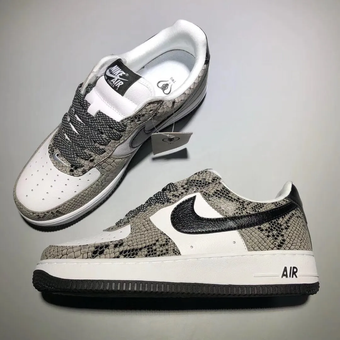 Nike Air Force 1 Premium 'Snake': A Closer Look at the Cocoa Snake Edition | YtaYta