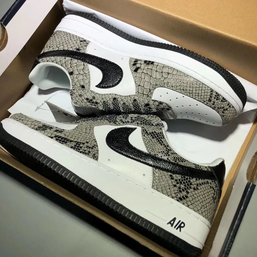 Nike Air Force 1 Premium 'Snake': A Closer Look at the Cocoa Snake Edition | YtaYta