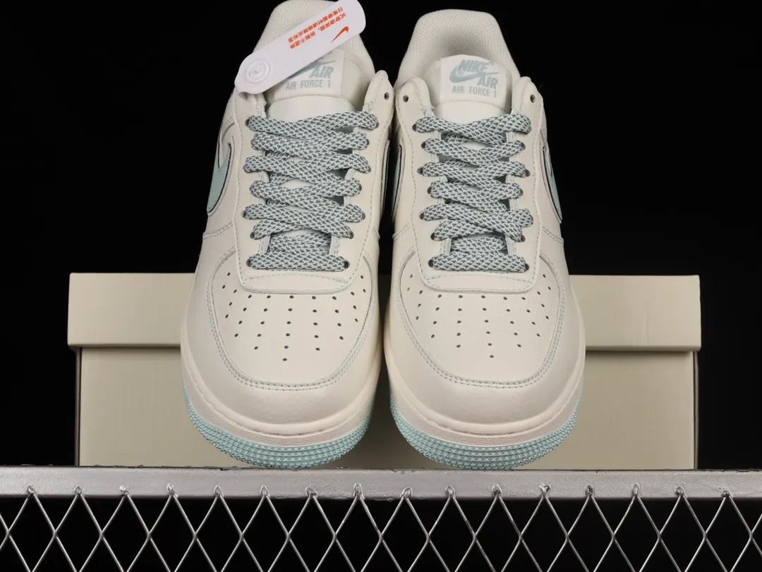 Nike Air Force 1 07 Low Sail Off White Ice Blue Replica Review | YtaYta