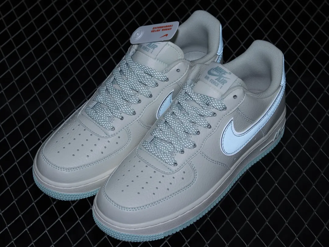 Nike Air Force 1 07 Low Sail Off White Ice Blue Replica Review | YtaYta