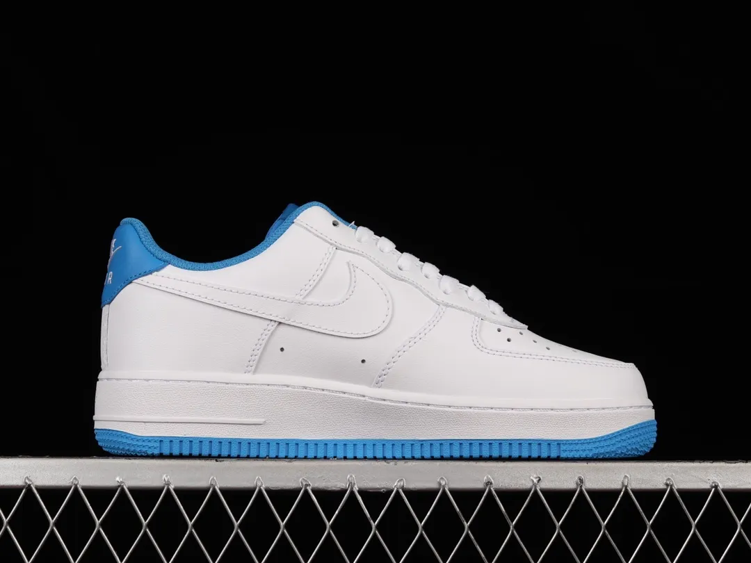 Nike Air Force 1 '07 White/Light Photo Blue - Authentic Review | YtaYta