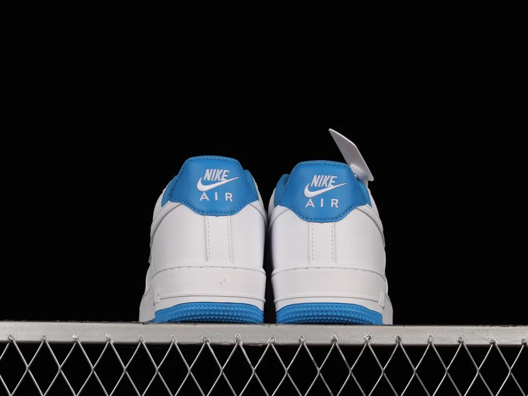 Nike Air Force 1 '07 White/Light Photo Blue - Authentic Review | YtaYta