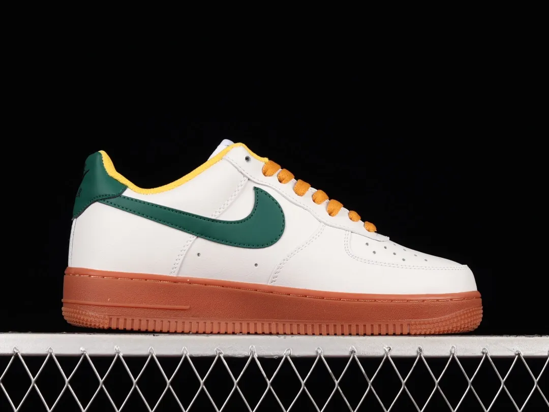 Nike Air Force 1 Low White Yellow Green - Elevate Your Style with a Classic Twist | YtaYta