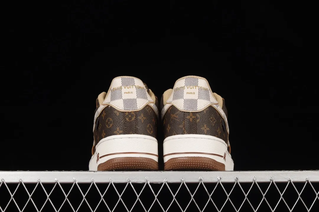 Louis Vuitton x Nike Air Force 1 Low 'Monogram Damier' Replica: Worth the Hype? | YtaYta