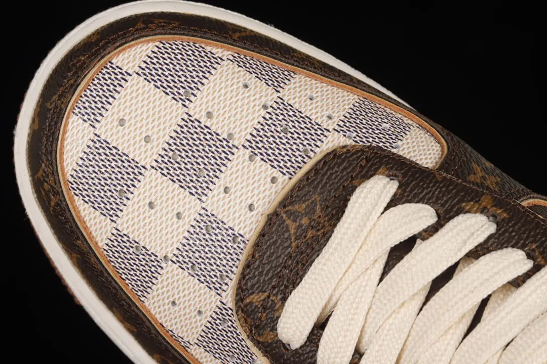 Louis Vuitton x Nike Air Force 1 Low 'Monogram Damier' Replica: Worth the Hype? | YtaYta