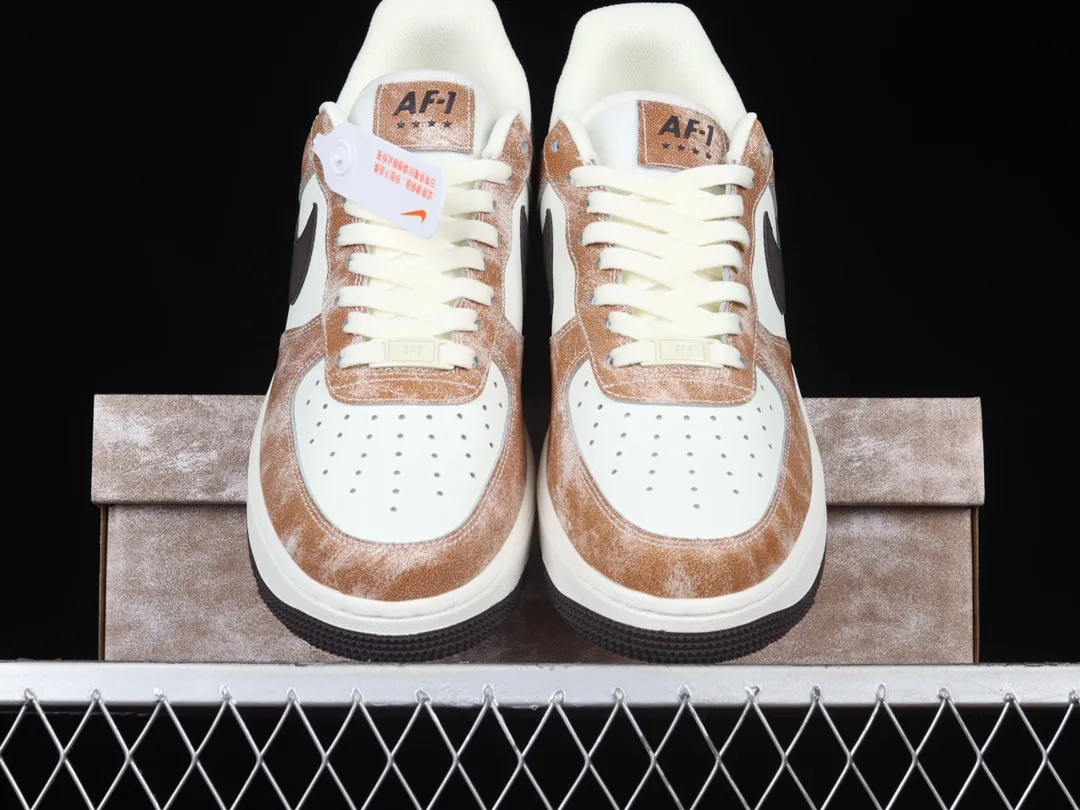 Nike Air Force 1 Low 'Brown White Black BX5815' - Comprehensive Review | YtaYta