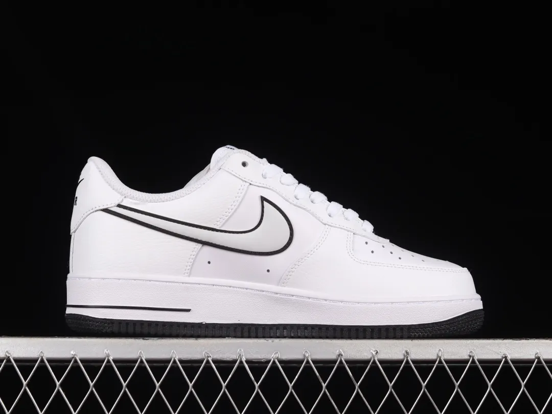 Nike Air Force 1 '07 Low AF1 White Black Outline Swoosh: A Complete Review | YtaYta