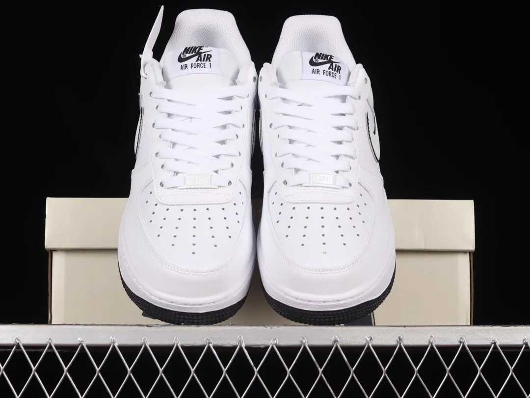 Nike Air Force 1 '07 Low AF1 White Black Outline Swoosh: A Complete Review | YtaYta